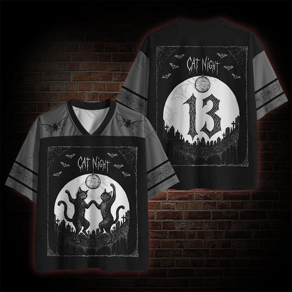 Cat Night Mesh Jersey