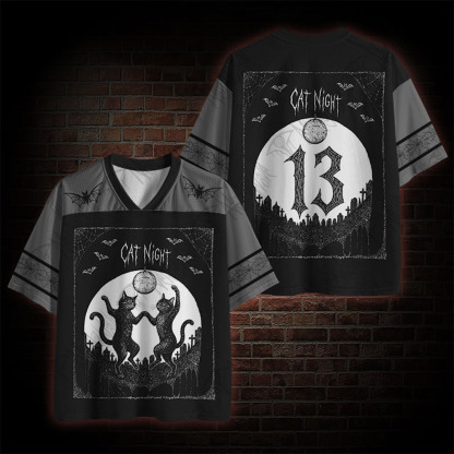 Cat Night Mesh Jersey