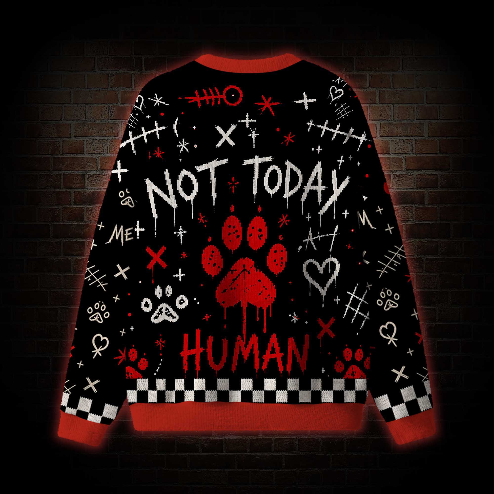 Meow Catitude Ugly Sweatshirts