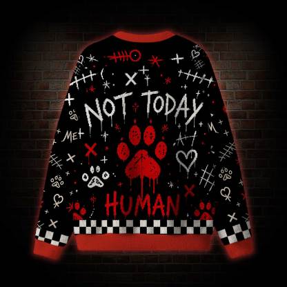 Meow Catitude Ugly Sweatshirts