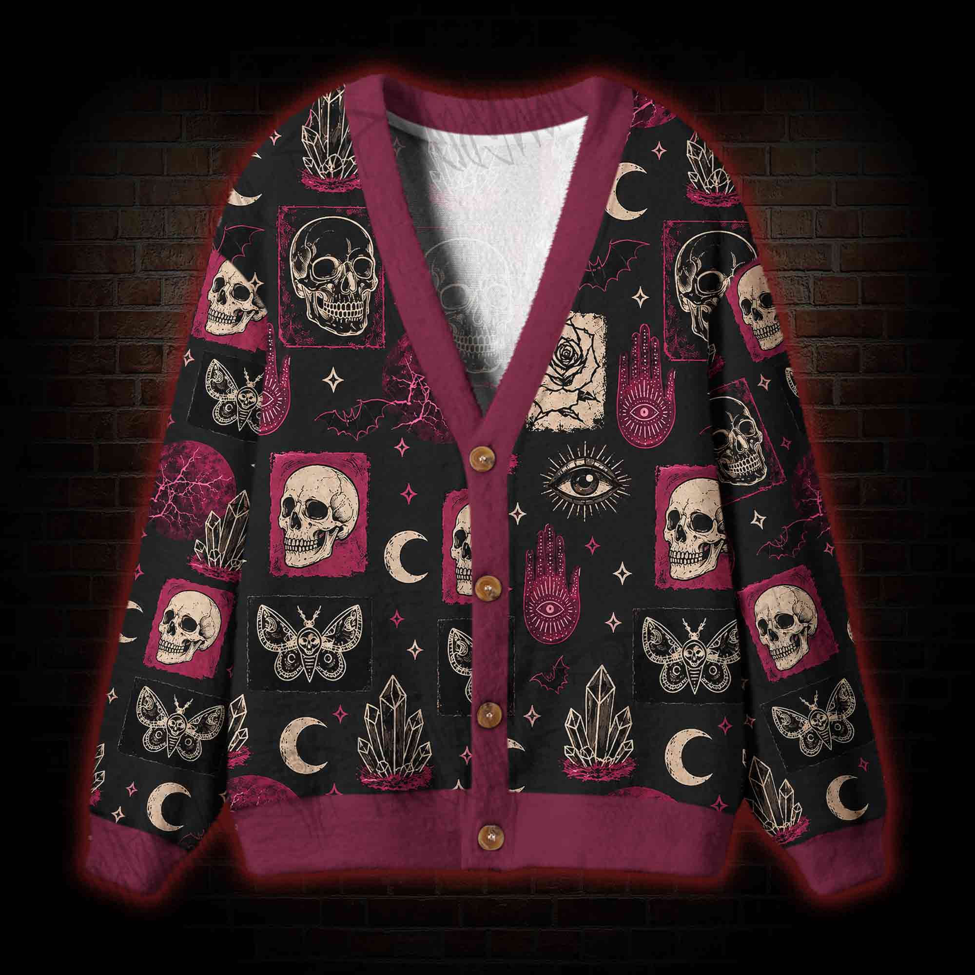 Witch's Greenhouse Cardigan Sweater