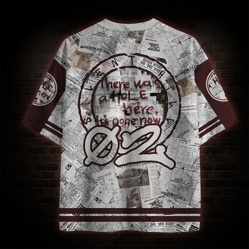 There Was a Hole Mesh Jersey