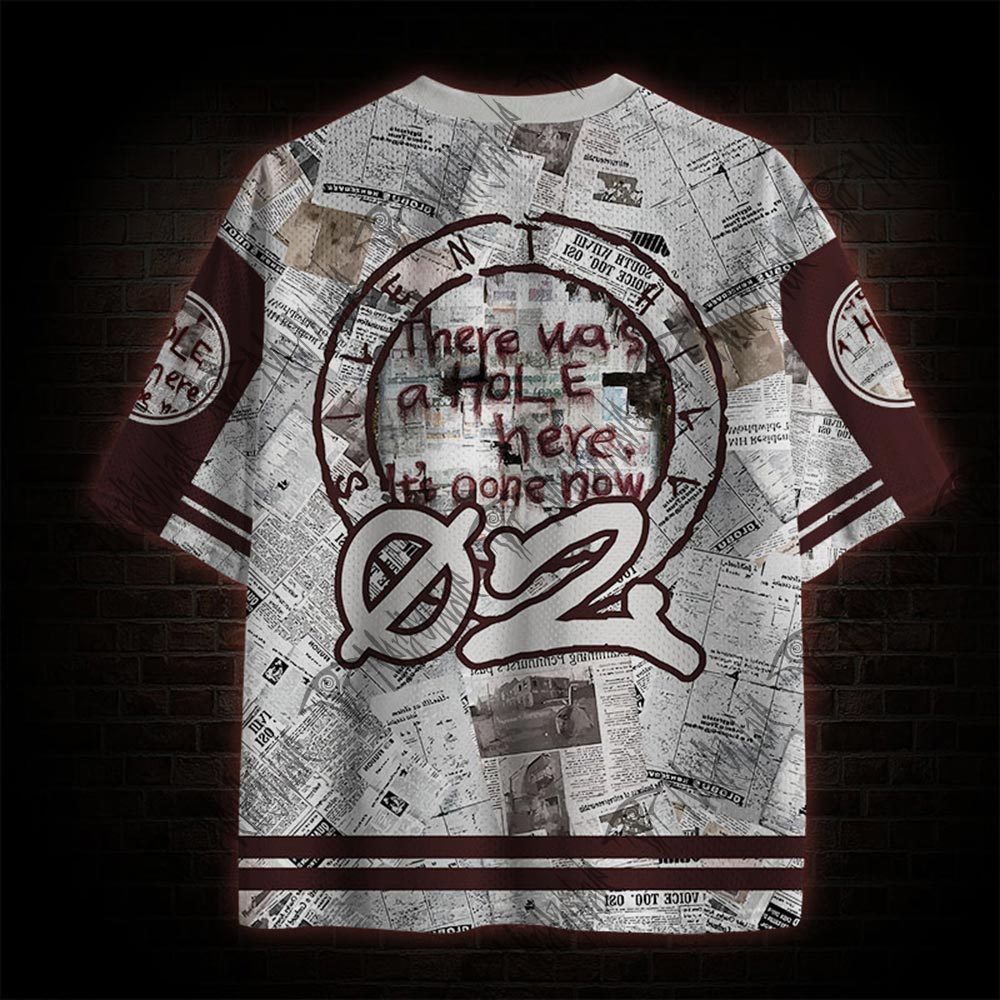 There Was a Hole Mesh Jersey