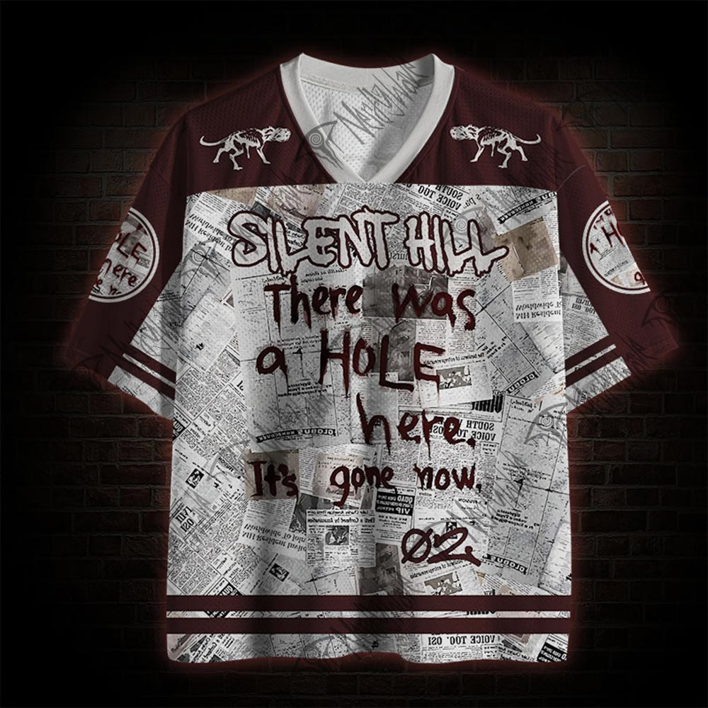 There Was a Hole Mesh Jersey