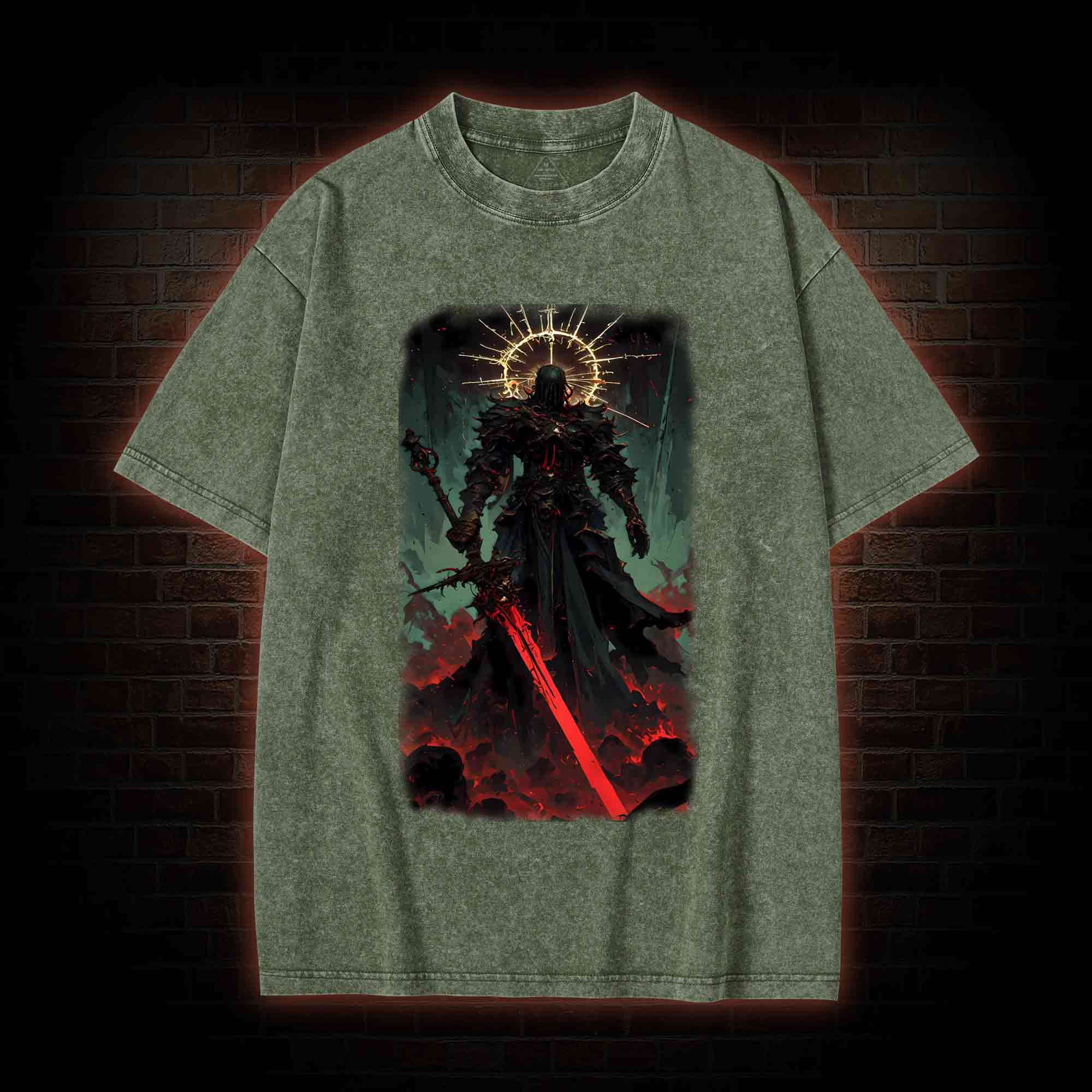 Dark Knight With Light Washed T-shirt