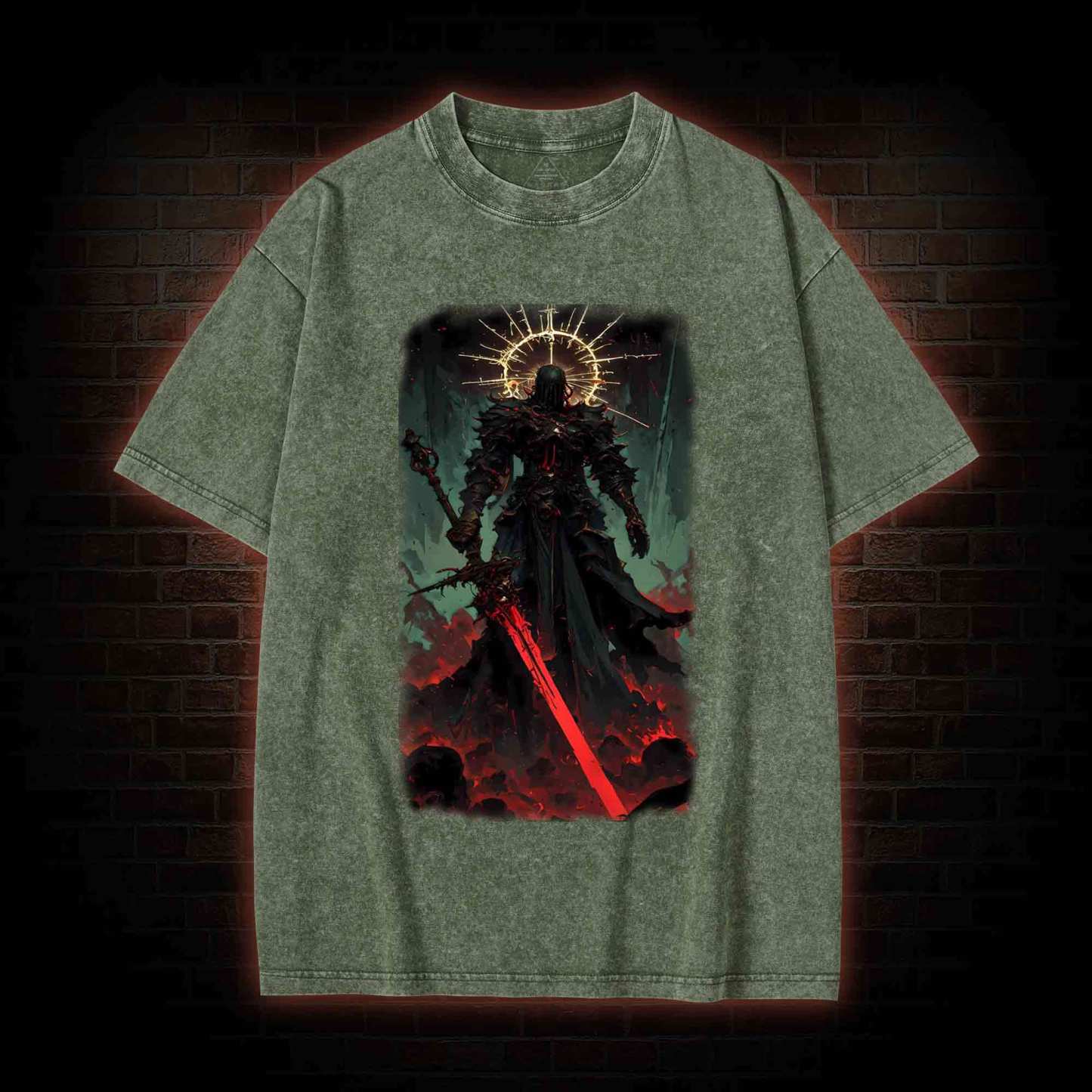 Dark Knight With Light Washed T-shirt