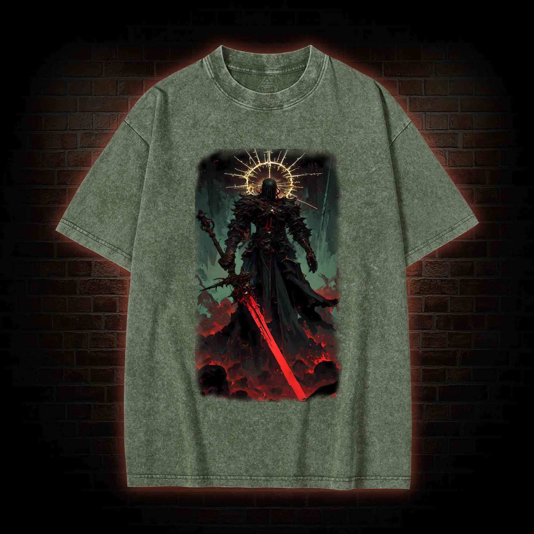 Dark Knight With Light Washed T-shirt