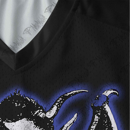 Deal with the Devil V-Neck Long Sleeve Jersey