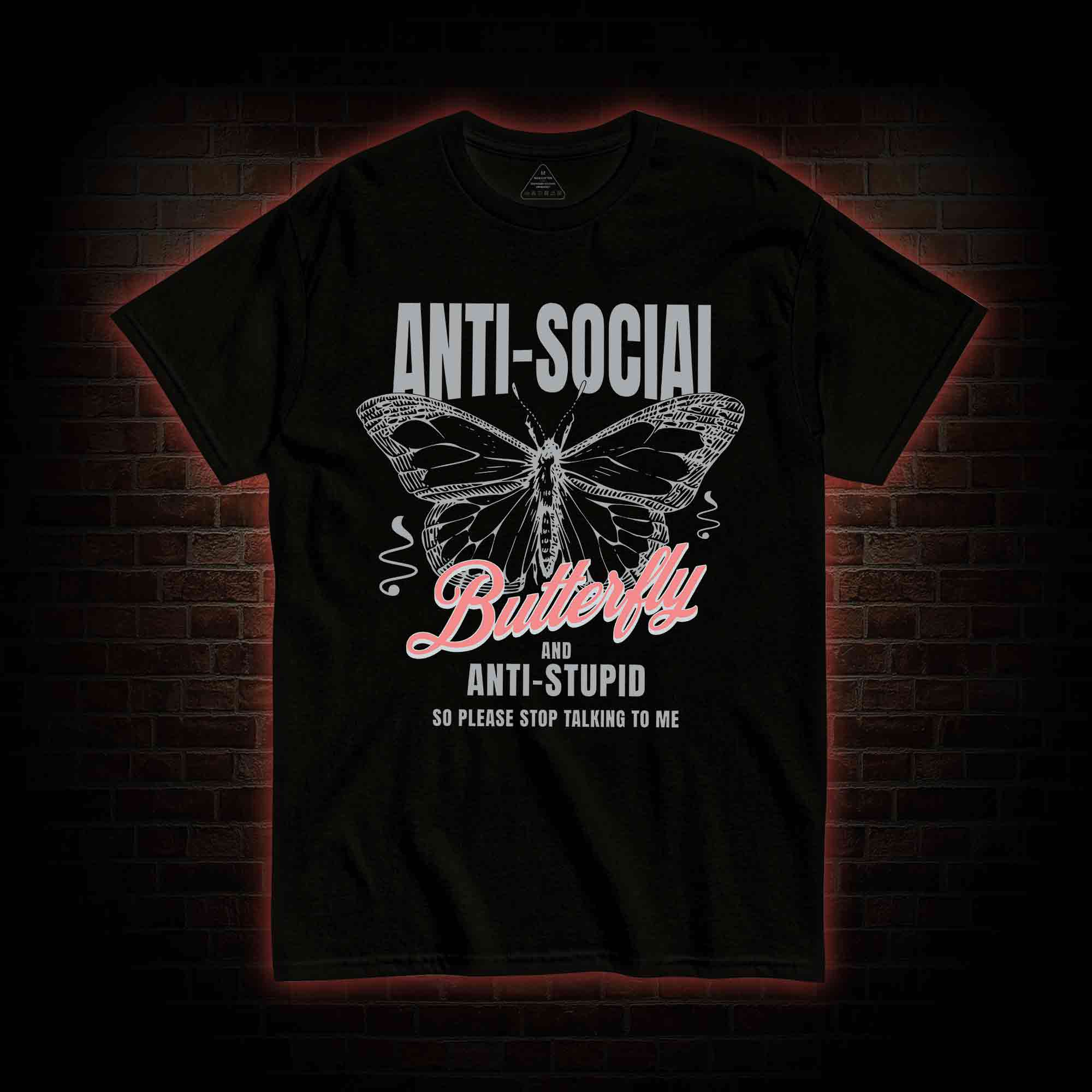 Anti-Social Butterfly T-shirt
