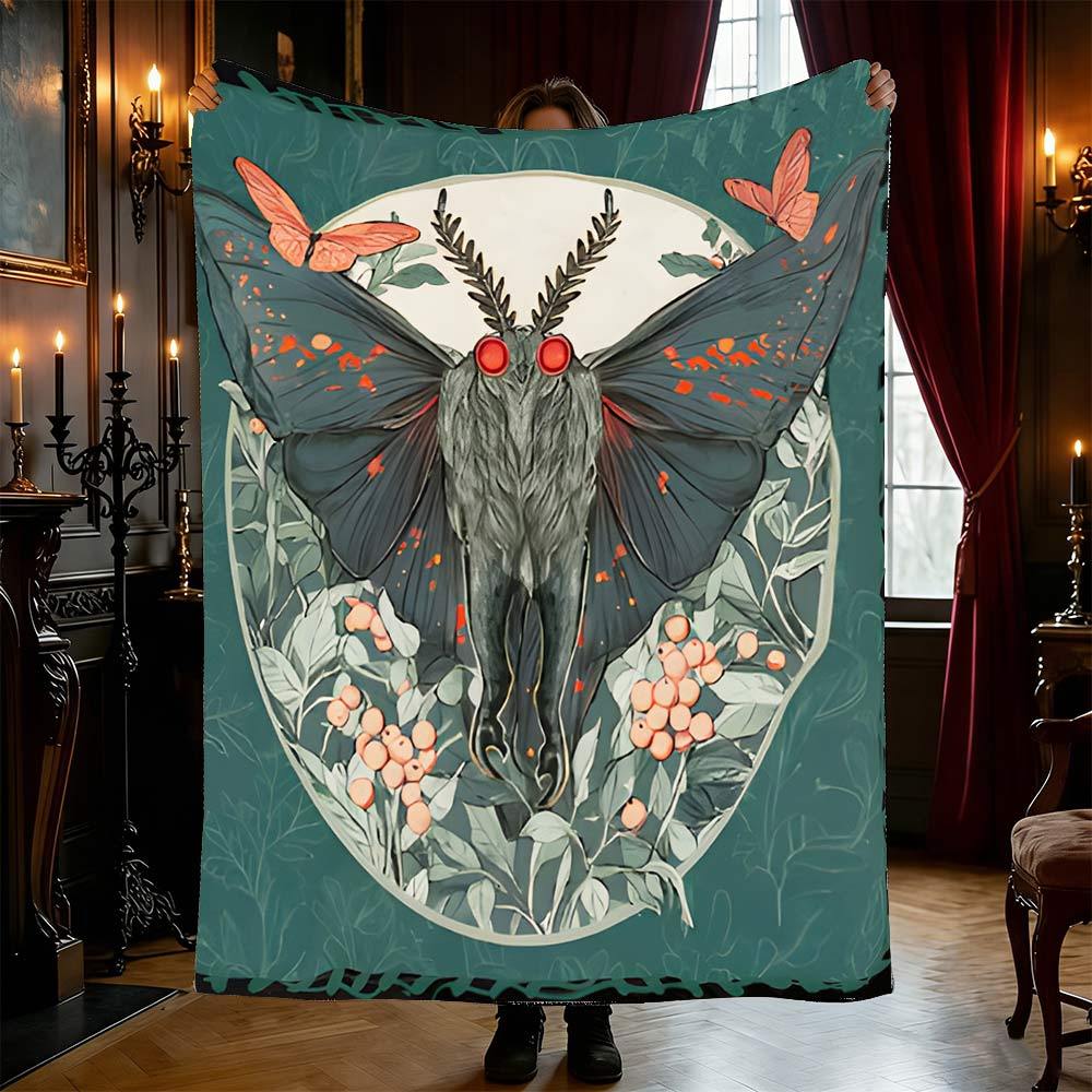 Mothman Flannel Blanket
