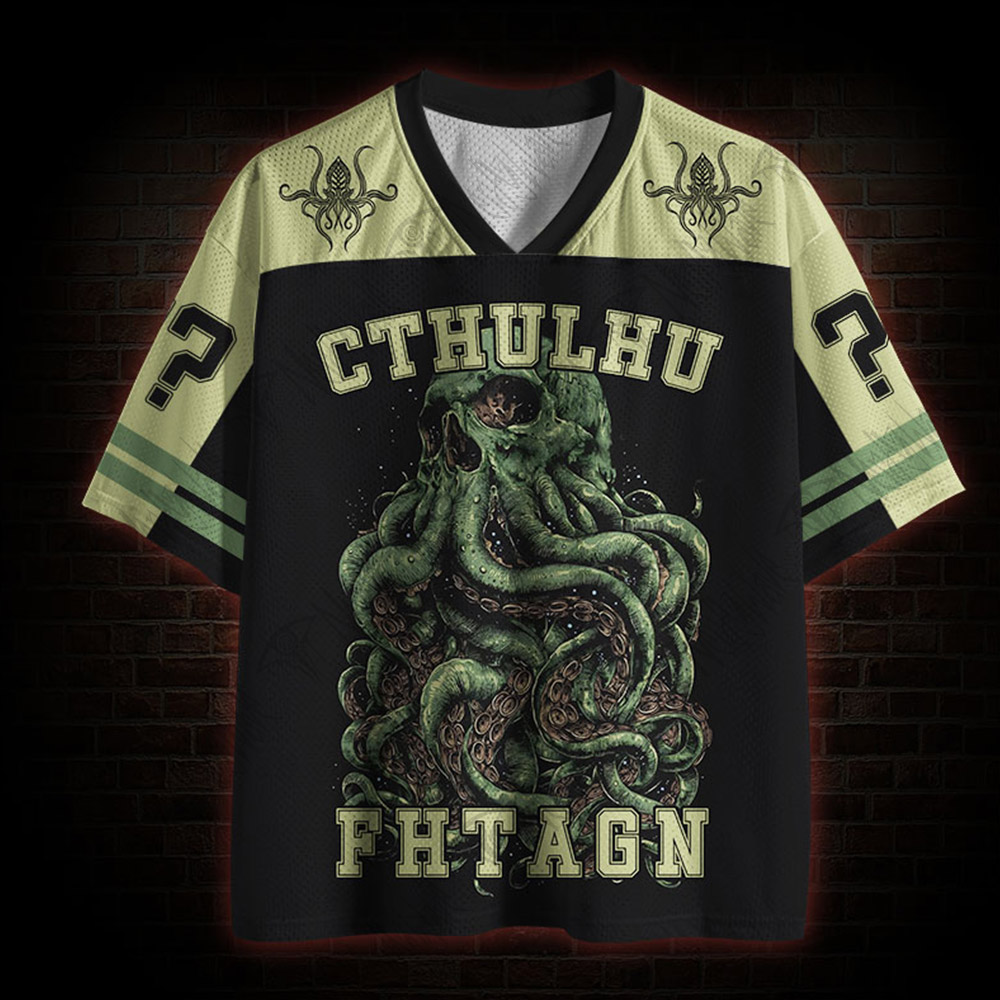 Cthulhu Fhtagn Mesh Jersey