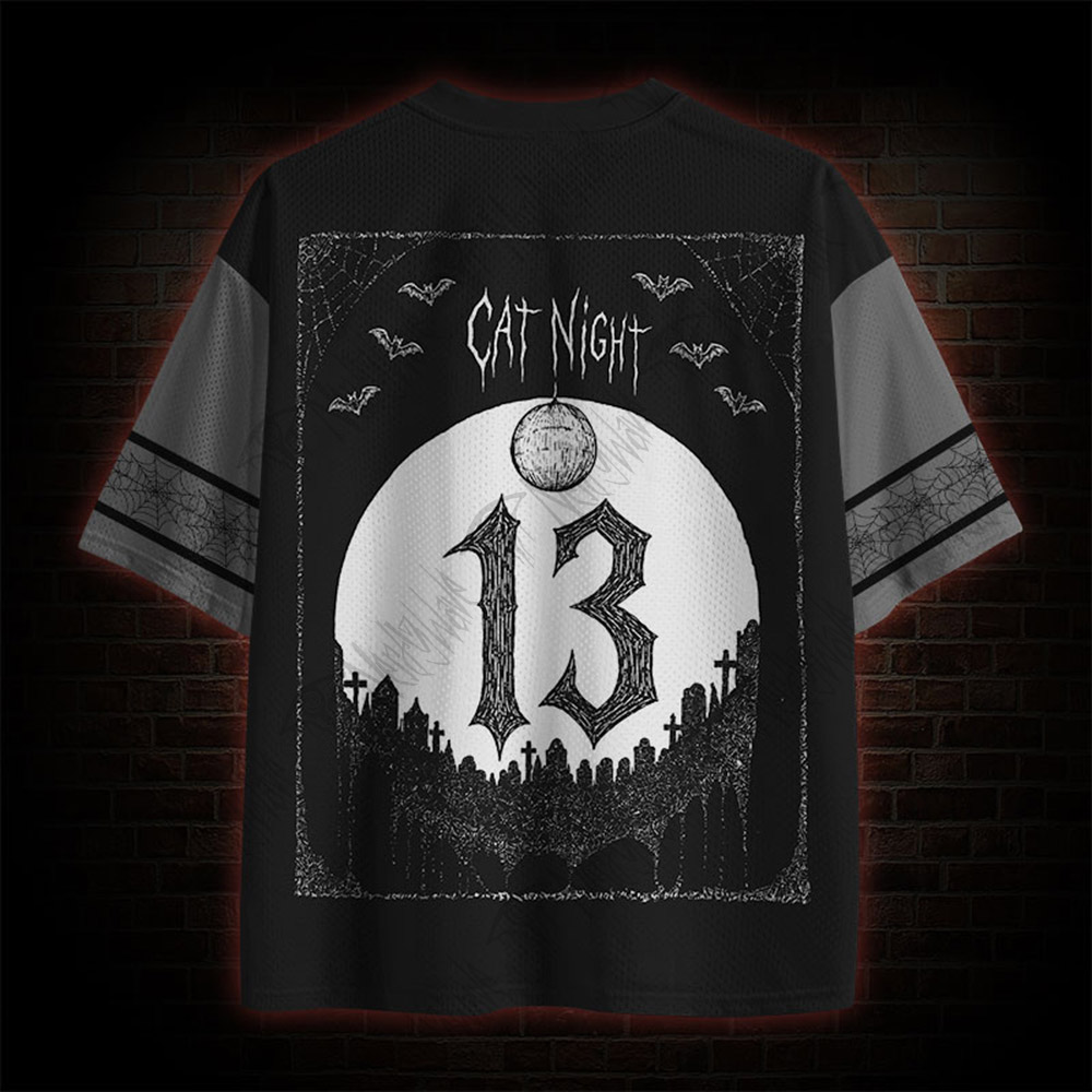 Cat Night Mesh Jersey