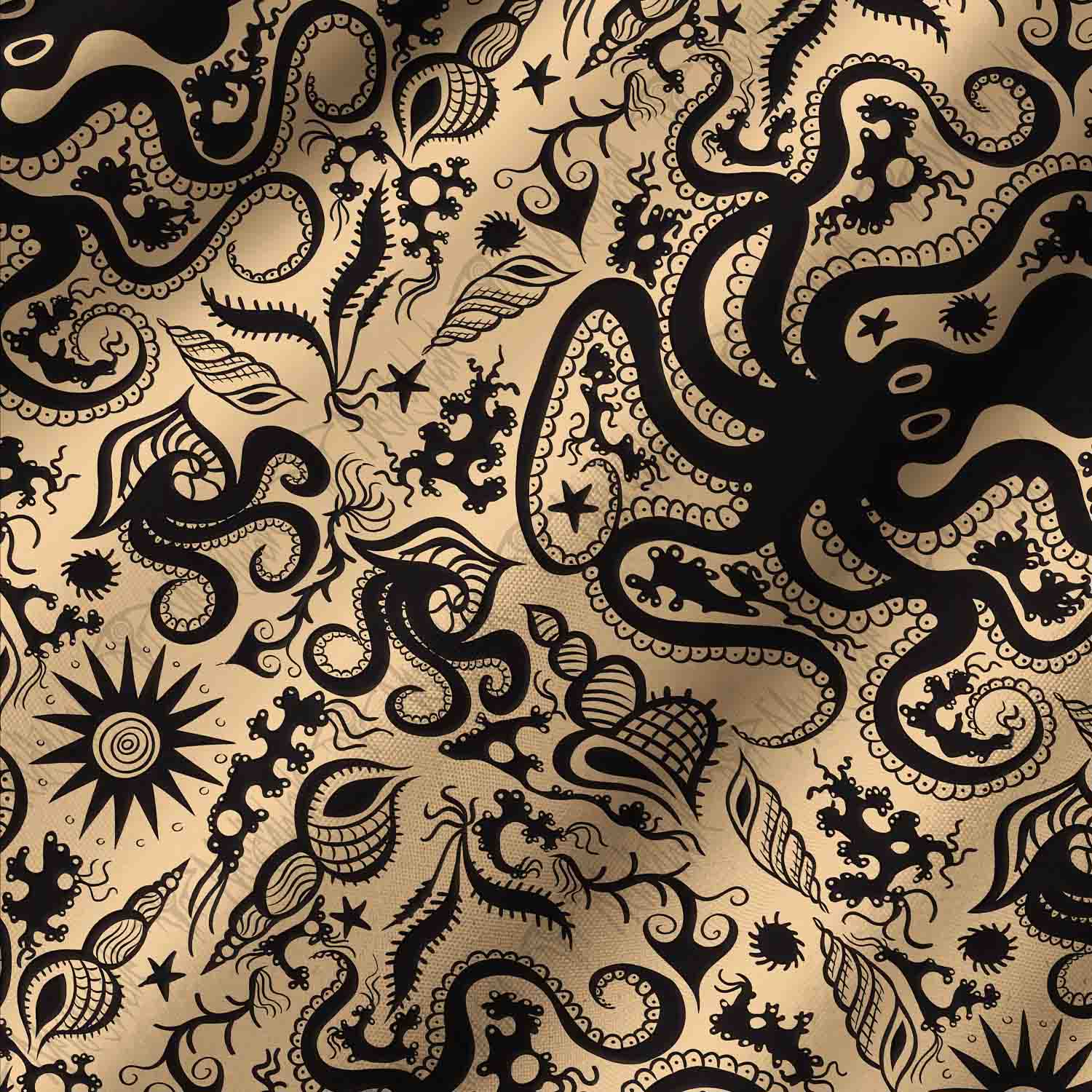 Squid Lightweight Hawaiian Shirt