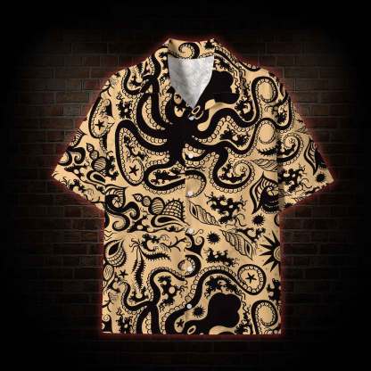 Squid Lightweight Hawaiian Shirt