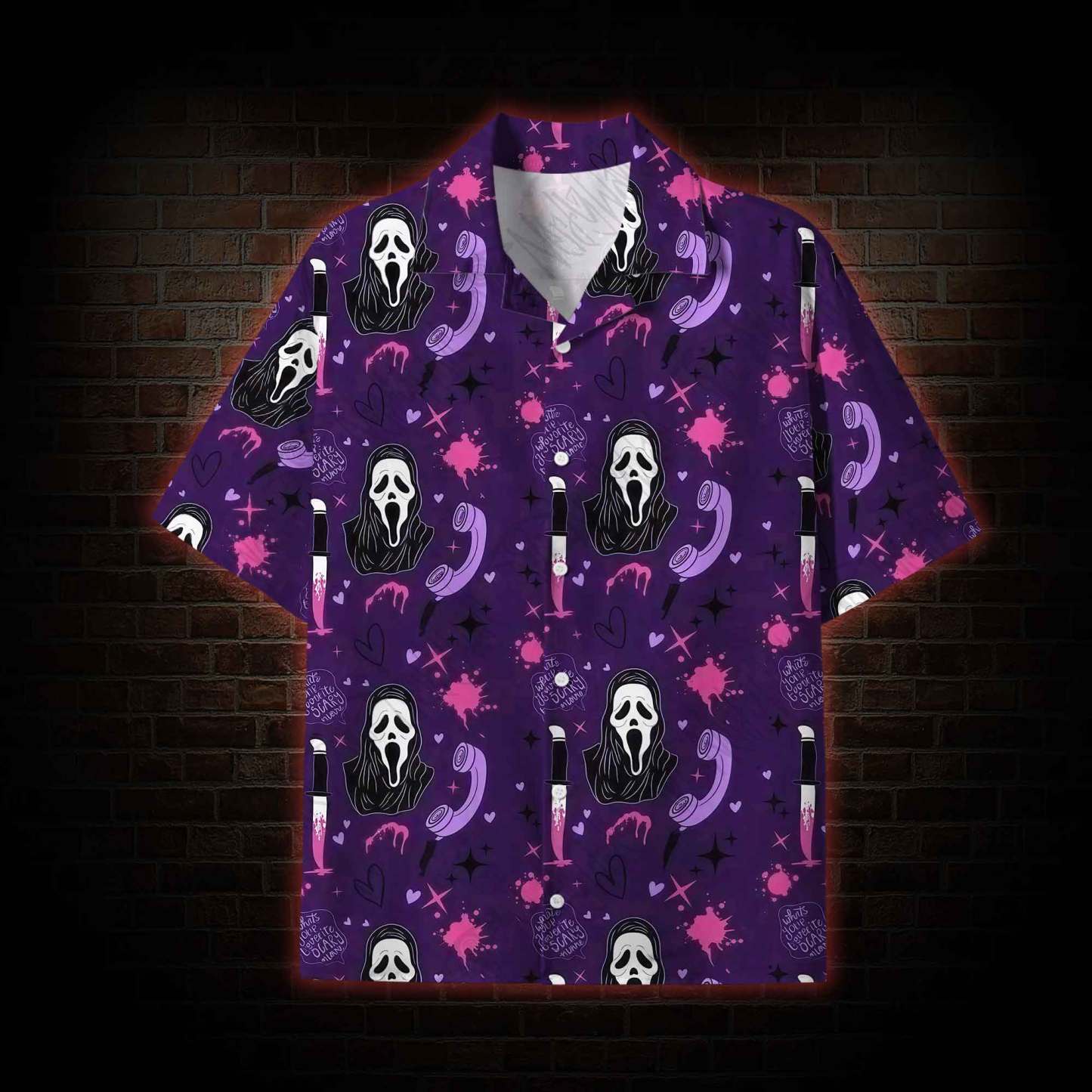 What's Your Favorite Scary Movie Hawaiian Shirt