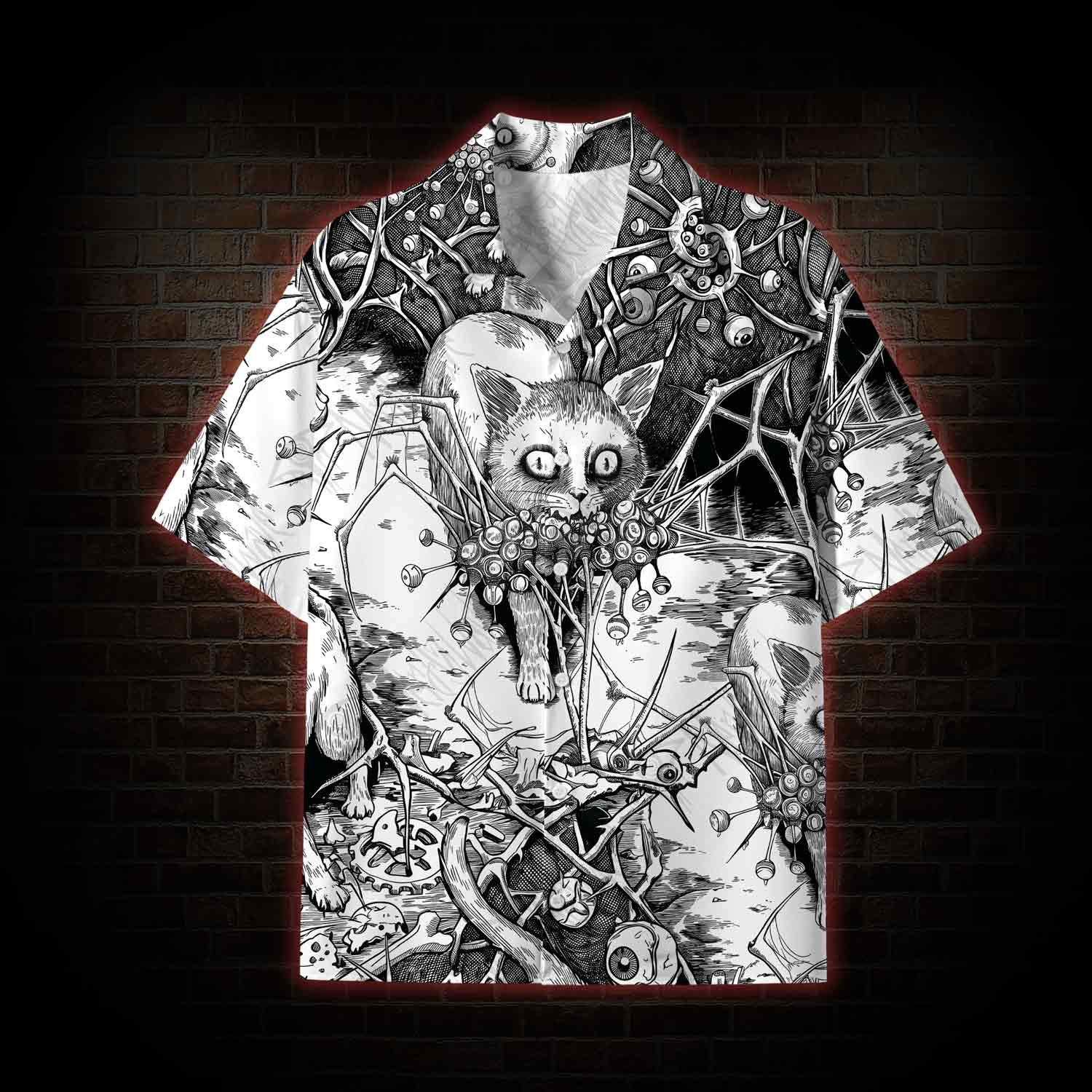  The Cats are Watching Hawaiian Shirt