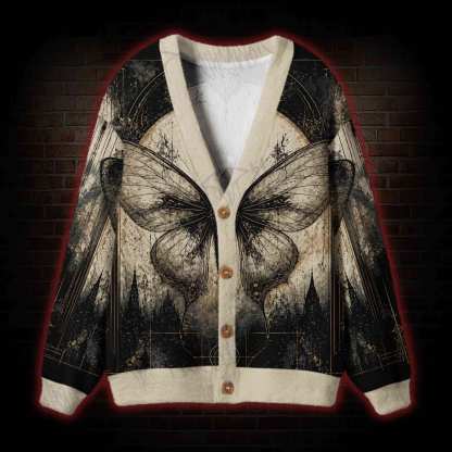 Sepia Moth Cathedral Cardigan Sweater