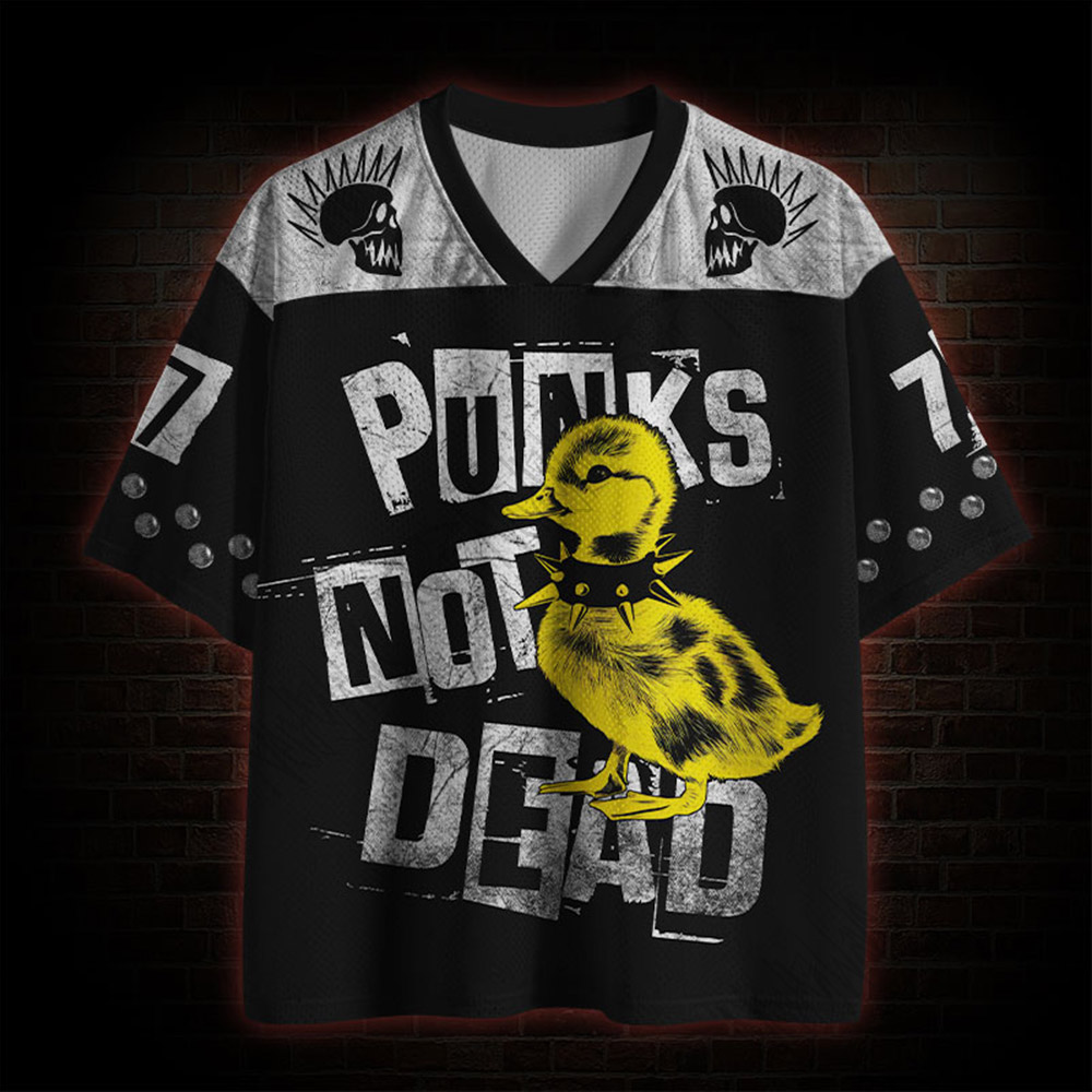 Punks Not Dead Mesh Jersey