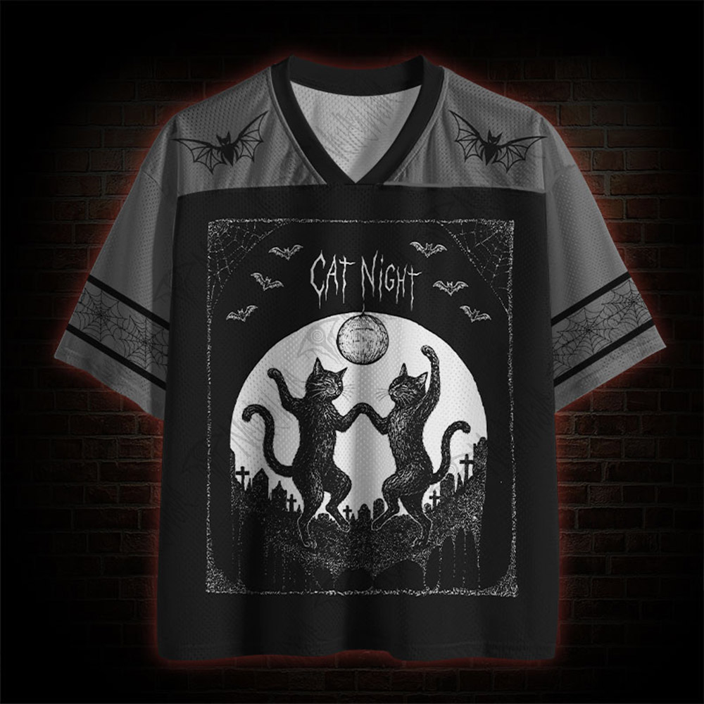 Cat Night Mesh Jersey