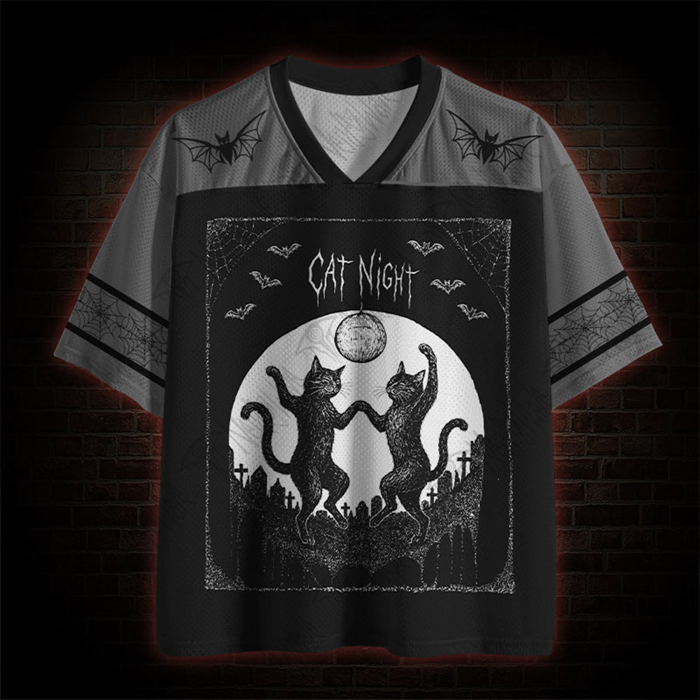 Cat Night Mesh Jersey