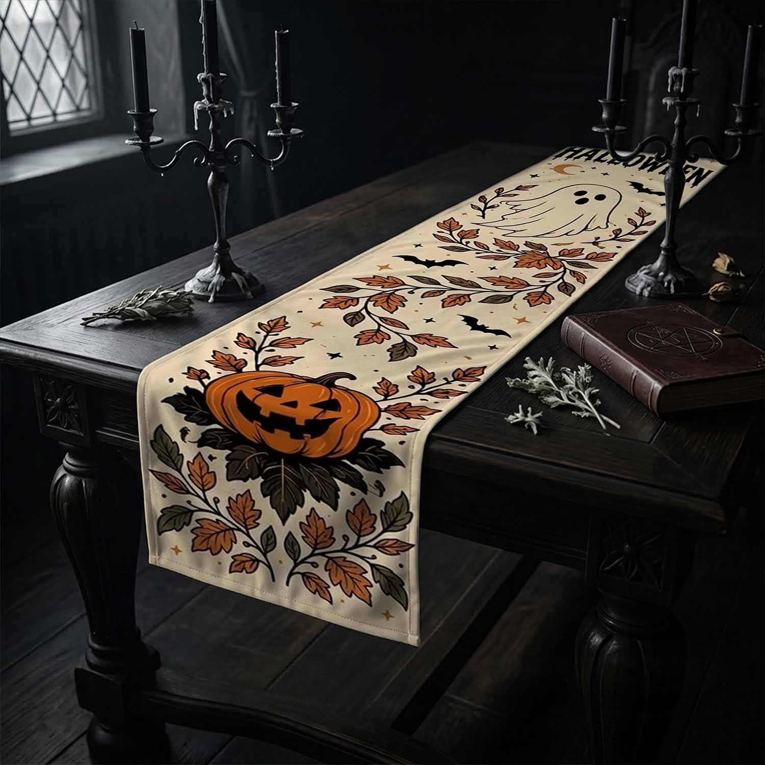 Happy Halloween Table Runner