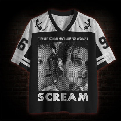 Never Say "I'll be Right Back" Crow Mesh Jersey
