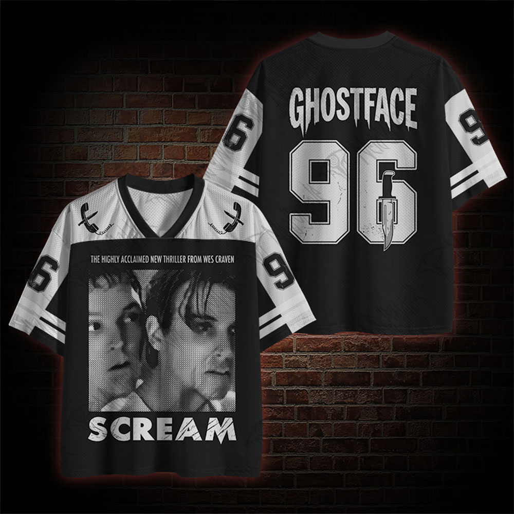 Never Say "I'll be Right Back" Crow Mesh Jersey