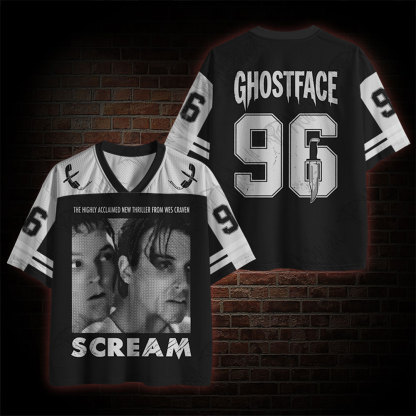 Never Say "I'll be Right Back" Crow Mesh Jersey