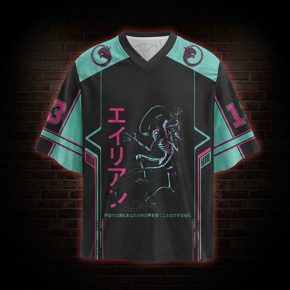 Vintage Alien Perfect Organism Oversized Jersey