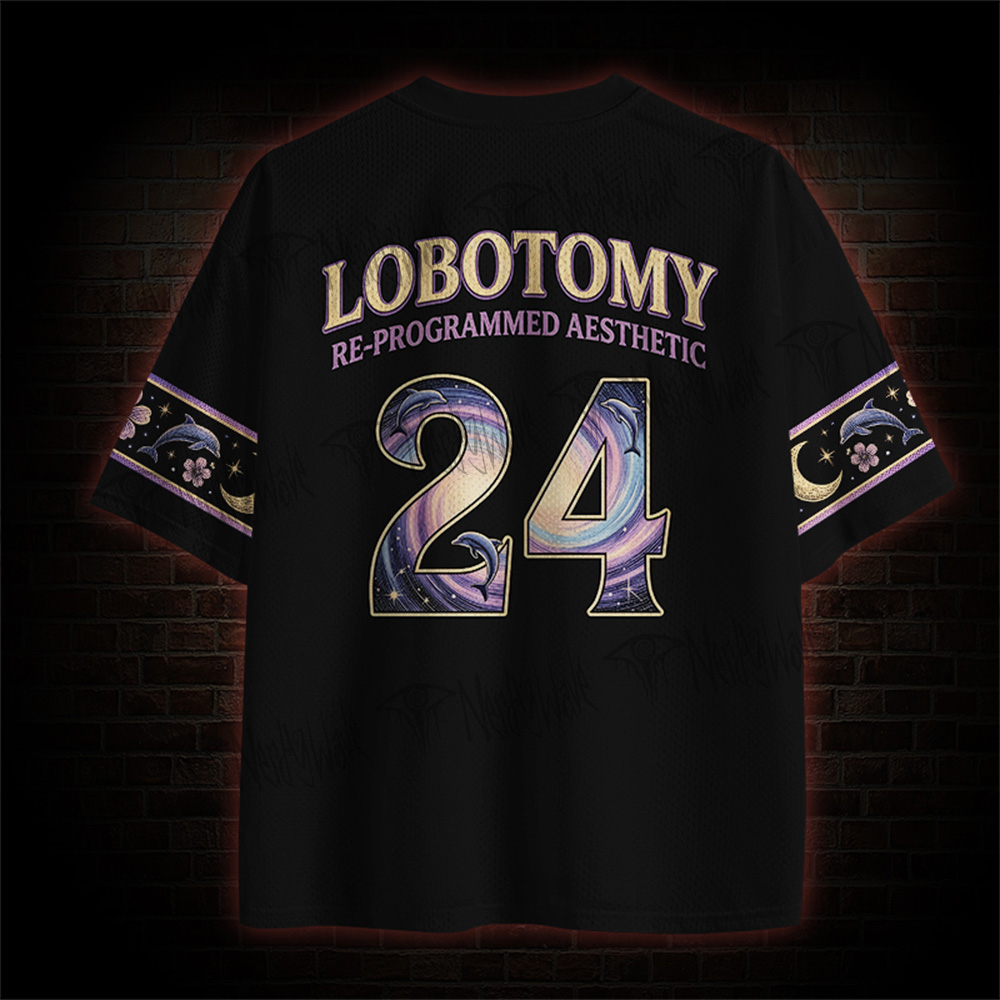 Live Laugh Lobotomy Funny Mesh Jersey