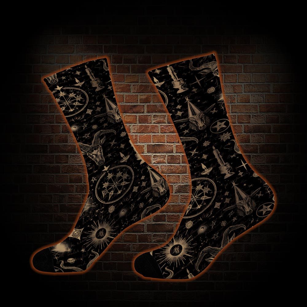 Baphomet Socks