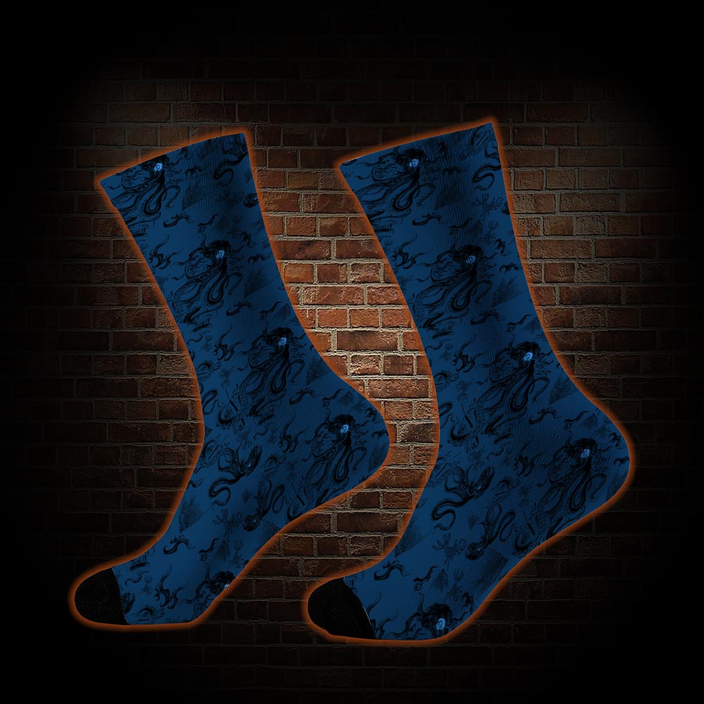 Deep Sea Monster Socks