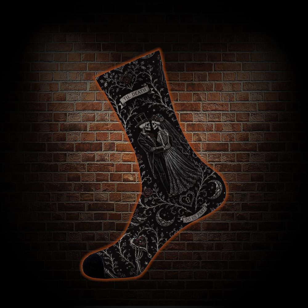 Til Death Do Us Apart Socks