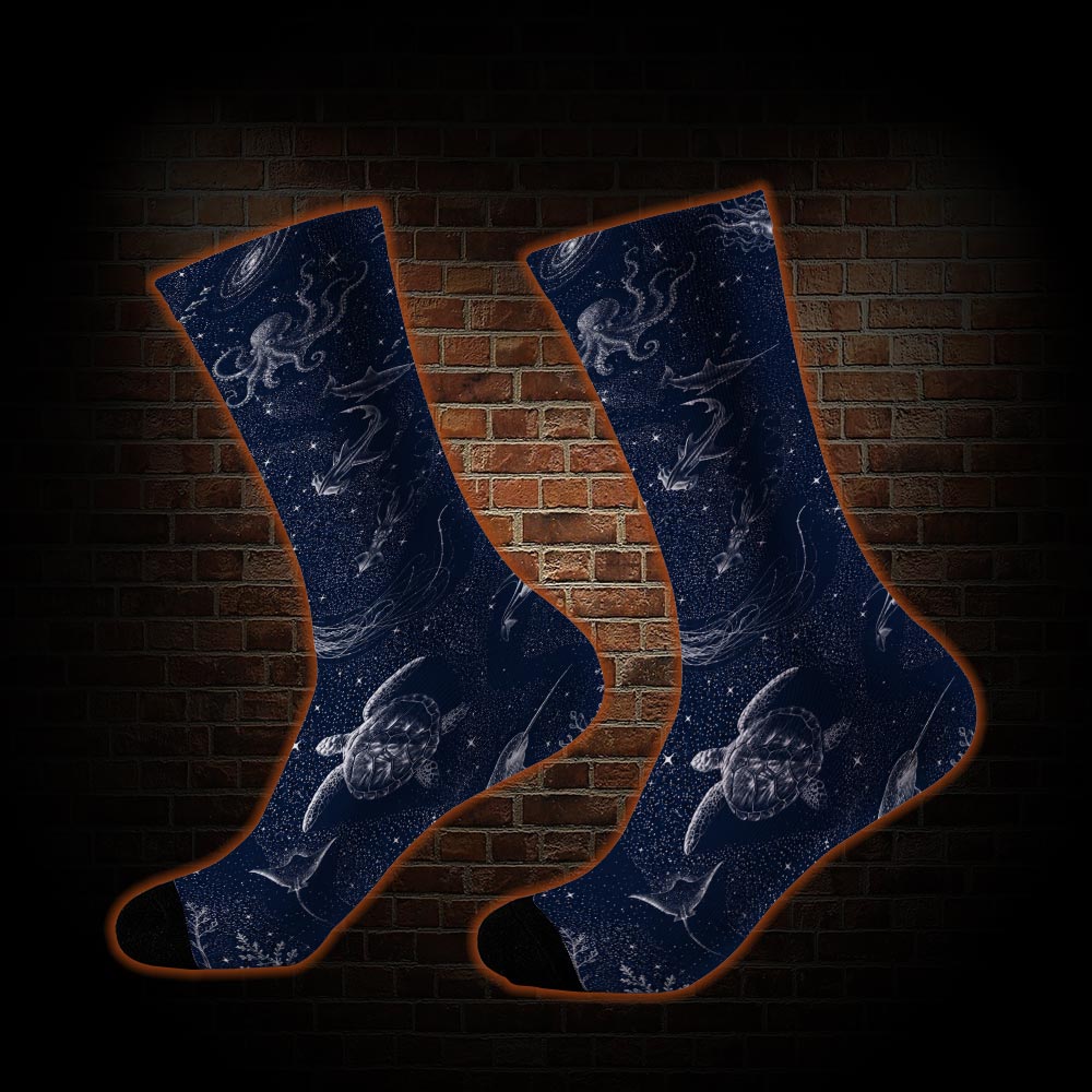 Deep Sea Jellyfish Socks