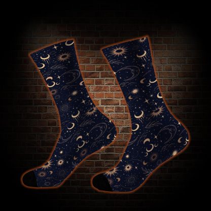 Celestial Aesthetic Socks