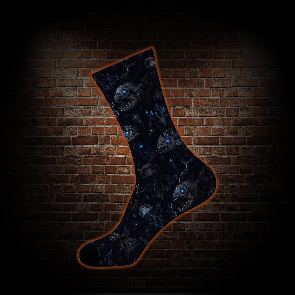 Abyssal Glow Socks