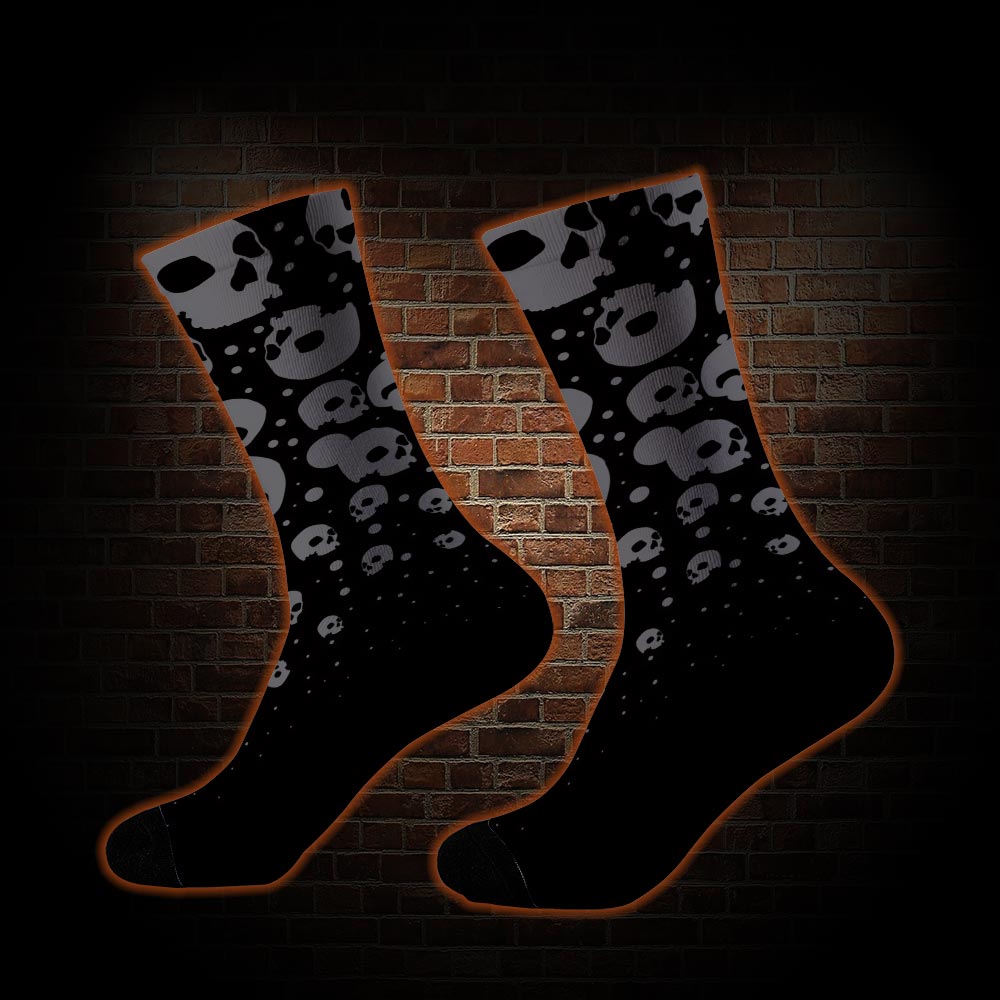 Skull Cascade Socks