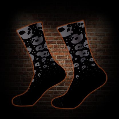 Skull Cascade Socks