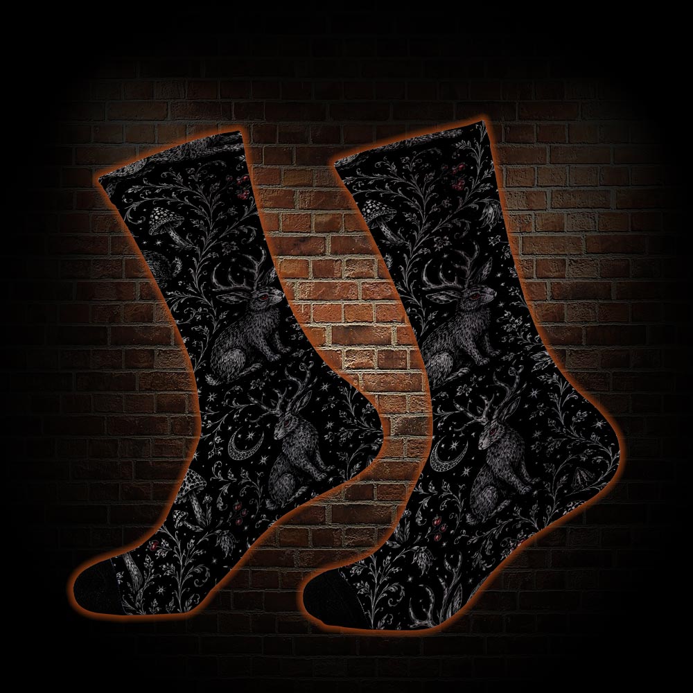 Crimson-eyed Lore Socks