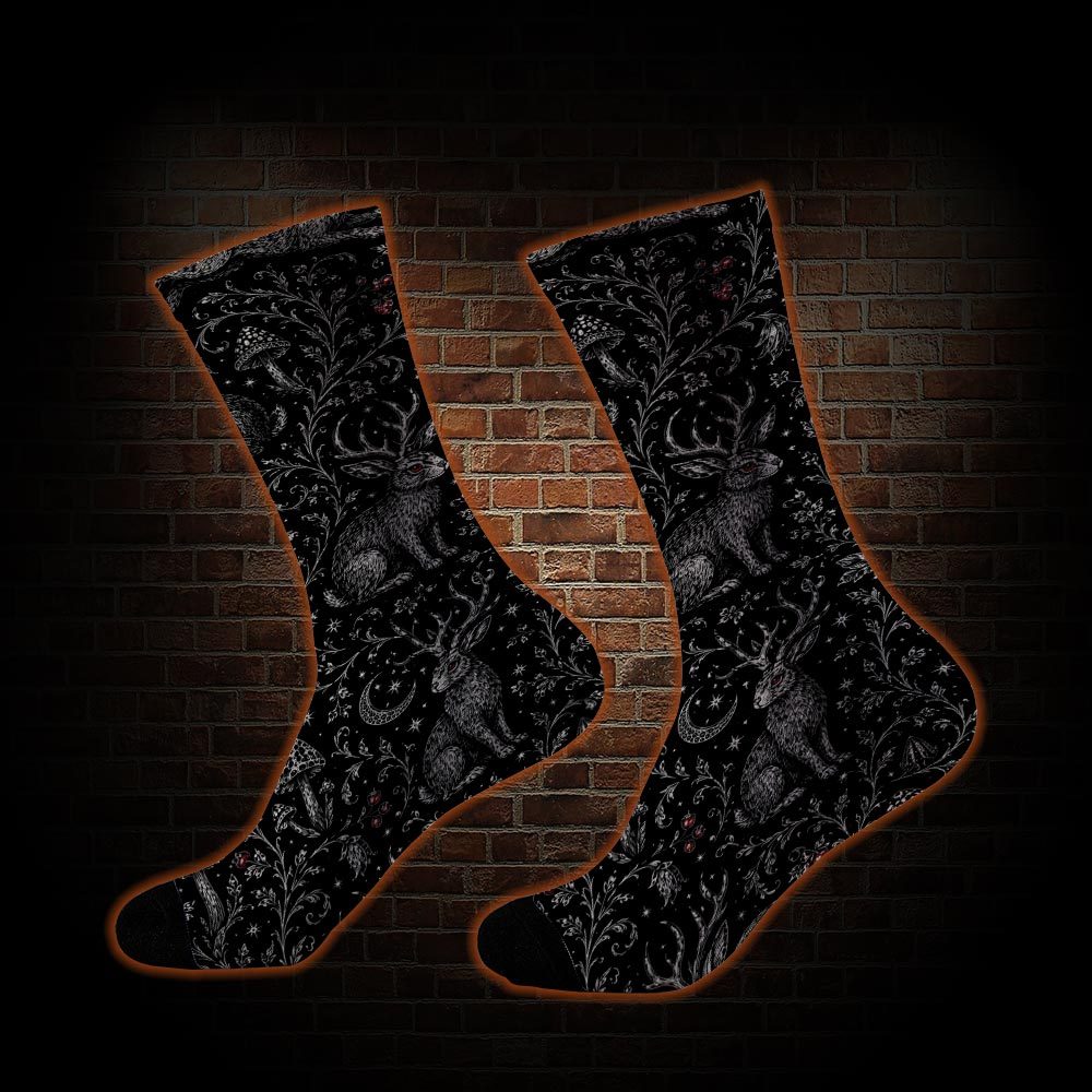 Crimson-eyed Lore Socks
