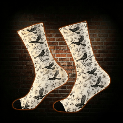 Raven's Meadow Socks