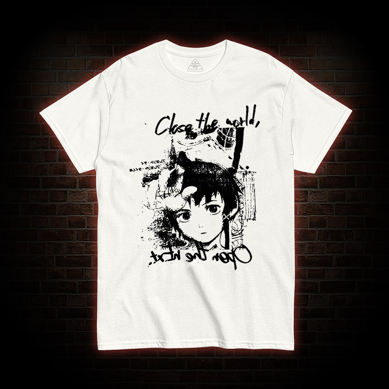 Close The World, Open The Next T-shirt