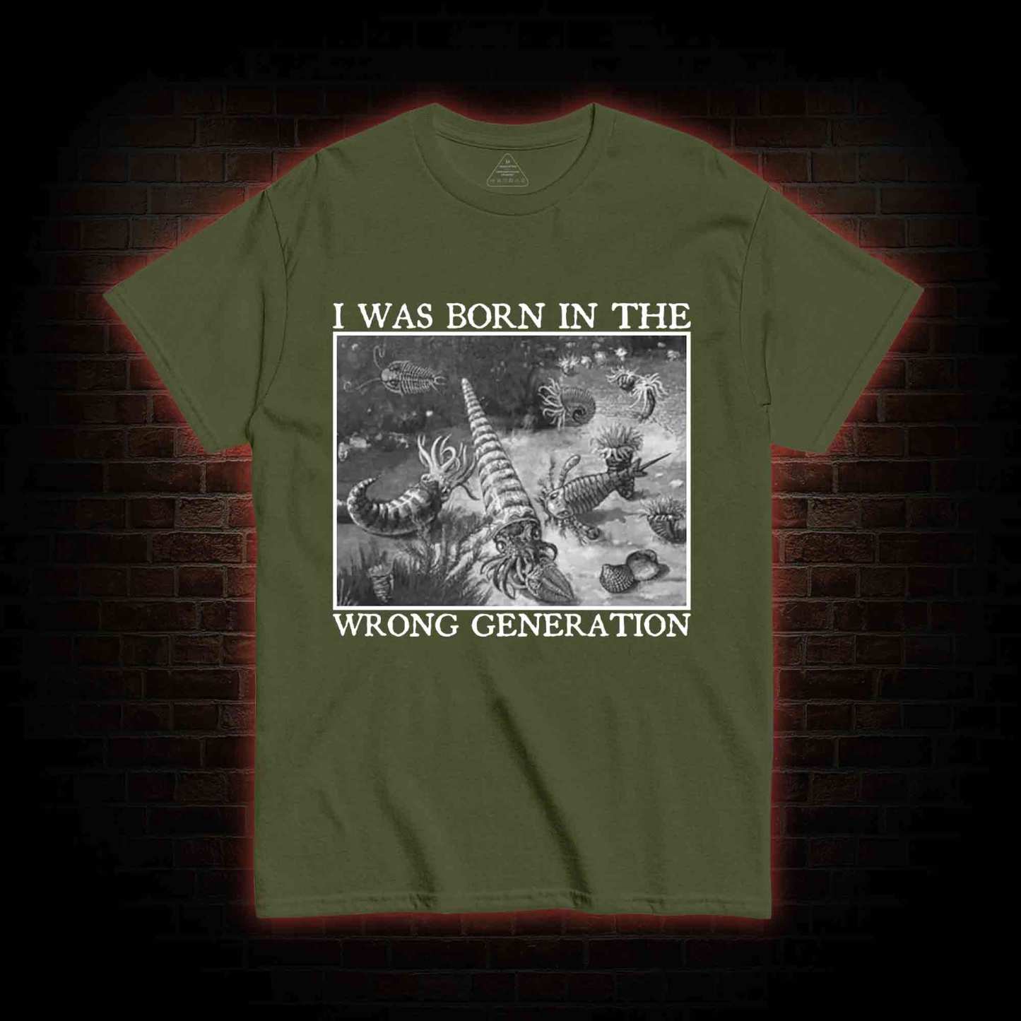 I Was Born In The Wrong Generation T-shirt