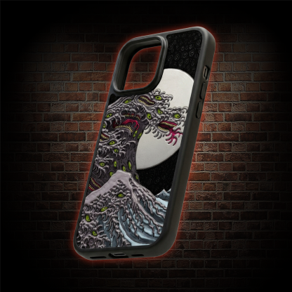 The Great Shoggoth 3D Acrylic Relief Phone Case