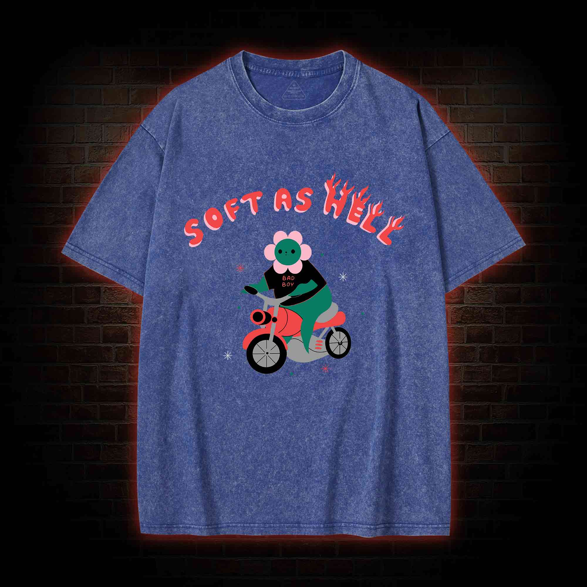 Soft As Hell Washed T-shirt