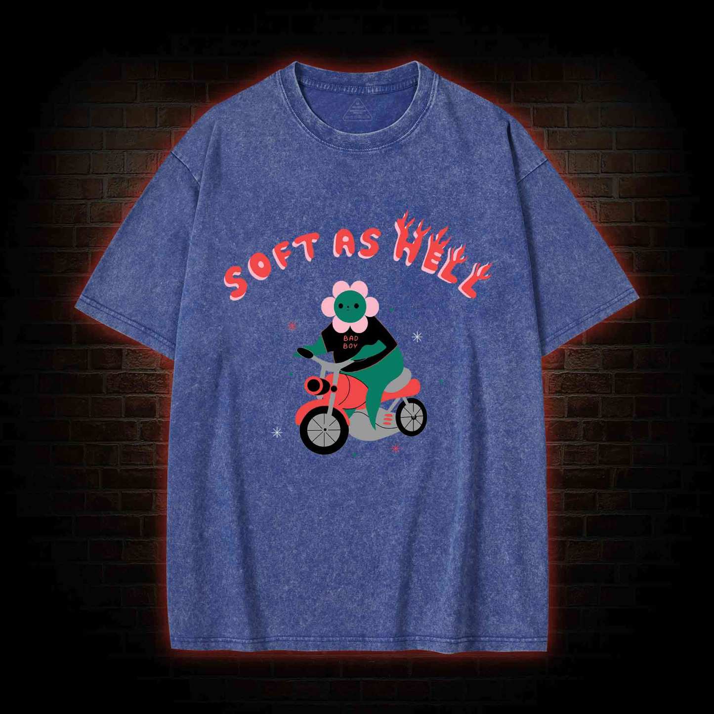 Soft As Hell Washed T-shirt