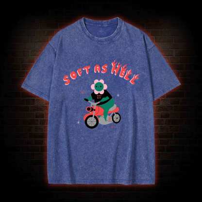 Soft As Hell Washed T-shirt