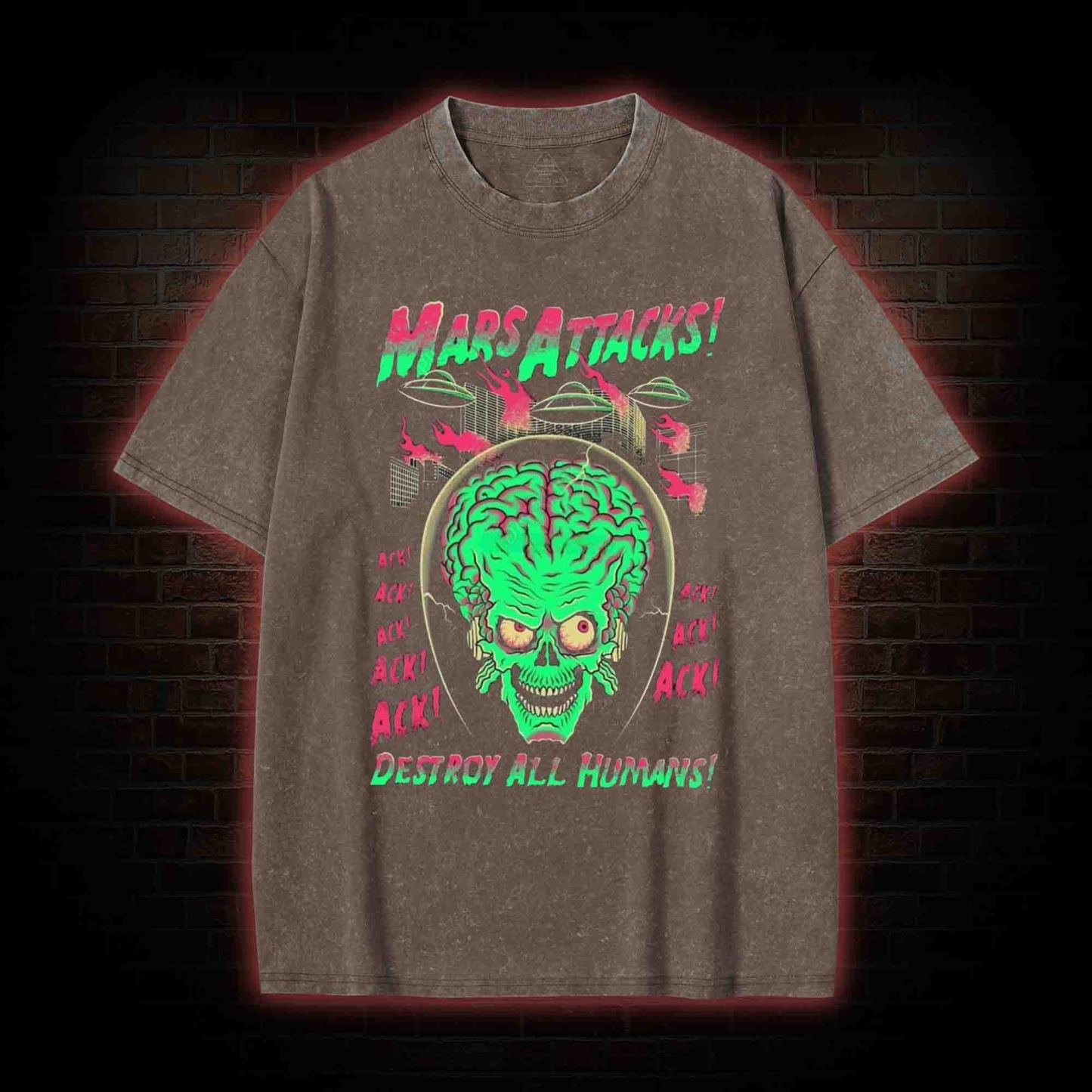 Destory All Humans Washed T-shirt