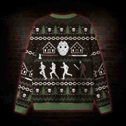 Camp Slasher Christmas Ugly Sweatshirts