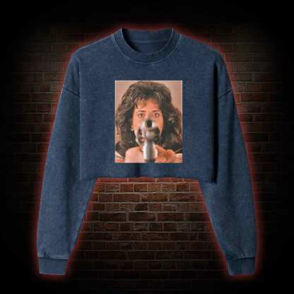 What's this Washed Cropped Sweatshirts
